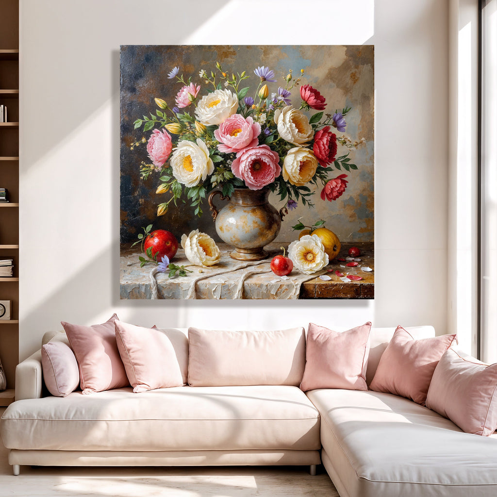 Summer Bloom Vase Wall Art