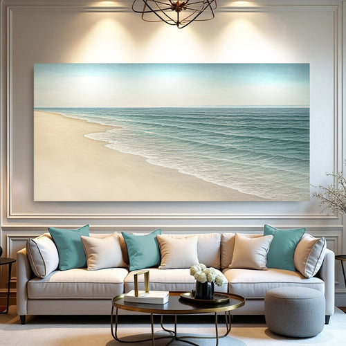 Beach Shoreline Coastal Wall Art II